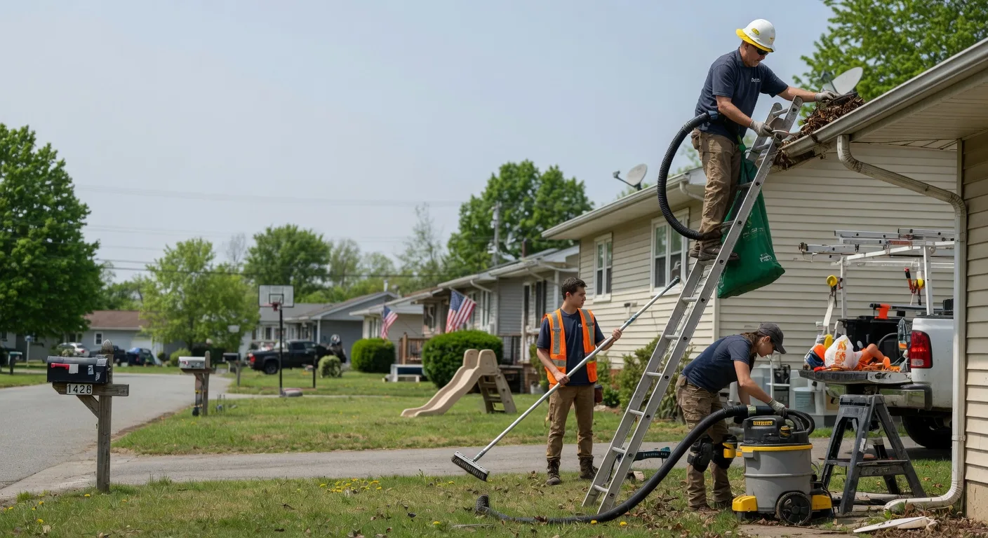 Gutter Installation in Justice, IL near me